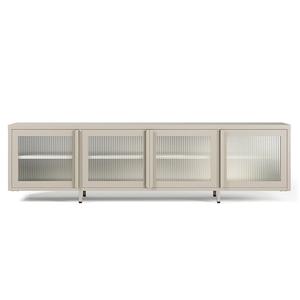Mueble de TV para Grandes Almacenes, 180 Cm, Color Gris Guijarro