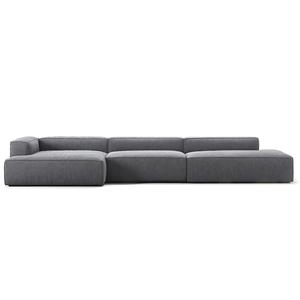 Sofá Decotique Grand de 5 plazas con extremo abierto a la derecha, color arena/ Beige