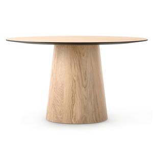 Mesa de comedor social Decotique 130 natural/roble