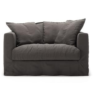 Sillón Decotique Le Grand Air Love Seat en granito ahumado