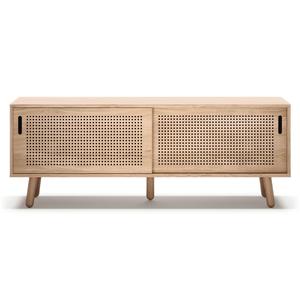 Banco de TV Departamento Ray 150 cm Roble
