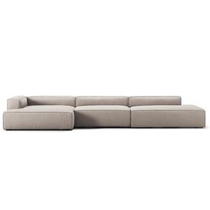 Sofá Decotique Grand de 5 Plazas con Extremo Abierto a La Derecha, Color Arena/ Beige