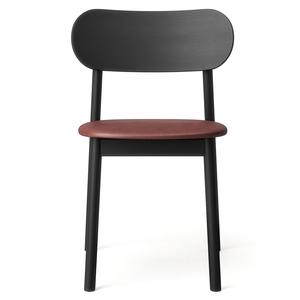 Silla de Comedor Decotique Elephant de Cuero Negro/marrón