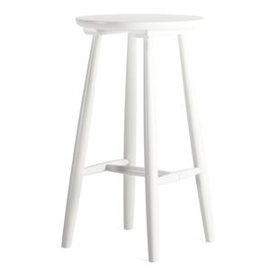 Taburete de Bar Department Wood H23 Blanco