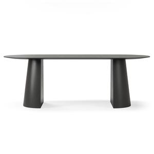 Mesa de Comedor Social Decotique 220 Negro/roble