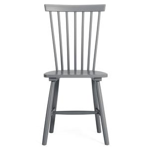 Silla de Comedor Windsor H17 de Department Wood, Color Gris Oscuro