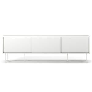 Mueble de TV Decotique Vogue con Patas, 180 cm , Blanco