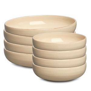 Juego de cuencos Decotique BON para principiantes, juego de 8 Beige