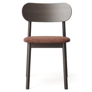 Silla de comedor Decotique Elephant Roble oscuro/Bouclé óxido