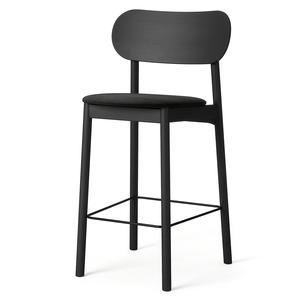 Taburete de bar Decotique Elephant Negro/terciopelo Negro