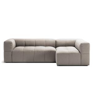 Sofá de 3 plazas Decotique Mure con diván derecho color arena/ Beige