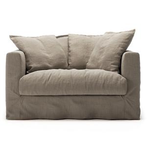 Sillón Decotique Le Grand Air Love Seat, Lino Salvaje