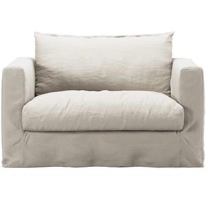 Sillón Decotique Le Grand Air Nou Love Seat Crema Blanco
