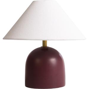 Lámpara de mesa Decotique Flora 25 Borgoña