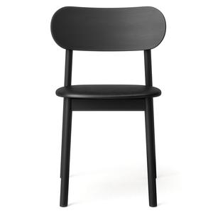 Silla de comedor Decotique Elephant Negro/terciopelo Negro
