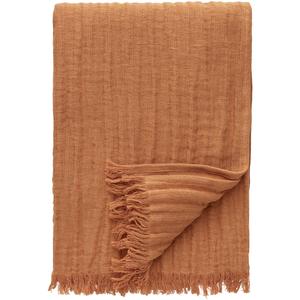 Colcha Decotique Crinkle 130x170 Marrón Claro
