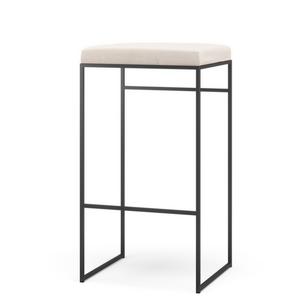Taburete de Bar para Exterior de 90 cm de Franela