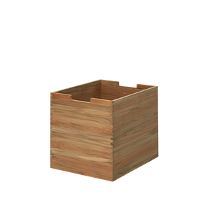 Caja de Corte Fritz Hansen Skagerak Collection de Madera de Teca Alta