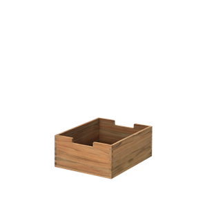 Caja de Corte Fritz Hansen Skagerak Collection de Madera de Teca Baja