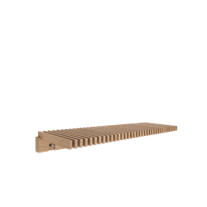 Perchero Cutter de la colección Skagerak de Fritz Hansen, roble y acero inoxidable