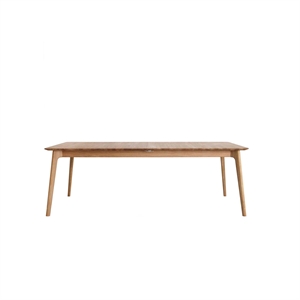 Mesa extensible Ro Collection Salon 100x220-320 cm Roble aceitado