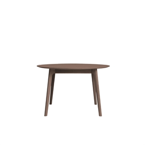Mesa extensible Ro Collection Salon Ø120 Roble ahumado