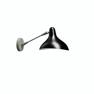 Schottlander Mantis BS4 Lámpara de Pared Verde grisáceo/Negro