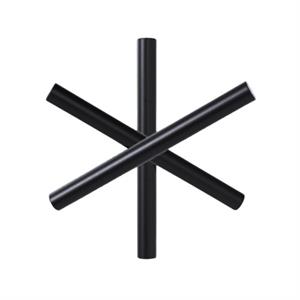 Ganchos para Troncos TON Negro