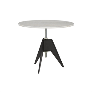 Tom Dixon Screw Mesa de Centro Ø90 Blanco