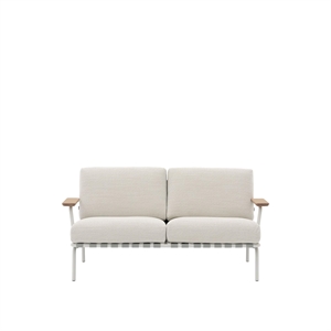 Muuto Settle Sofá Exterior 2 Plazas Laze 1/ Gris