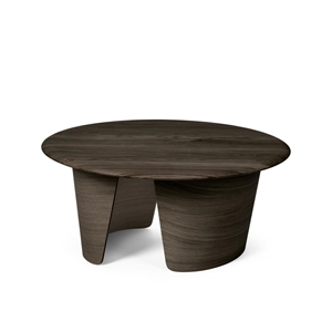 Sibast Furniture No 7 Lounge Mesa de Centro Ø90 Alta Roble Aceitado Oscuro/Maza