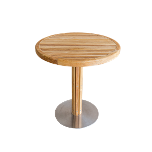 Mesa de Café RIB de Sibast Furniture con Tablero de Teca