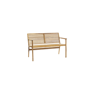Banco de Jardín Sibast Furniture RIB para 2 Personas en Teca