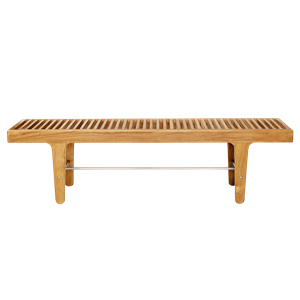 Banco Alto RIB de Teca de Sibast Furniture