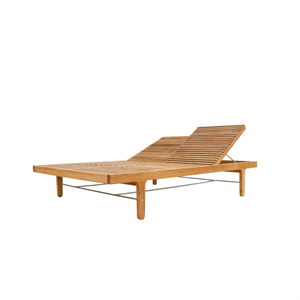 Sibast Furniture RIB Sunbed Doble Teca