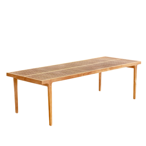 Mesa de Jardín RIB de Sibast Furniture, 250 Cm, Teca