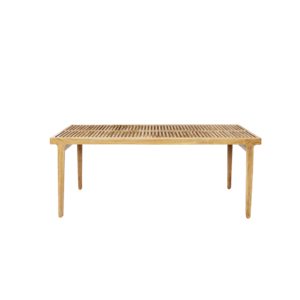 Mesa de Jardín RIB de Teca de 140 cm de Sibast Furniture