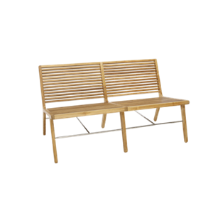 Sofá de Salón RIB de Teca de Sibast Furniture