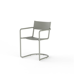 Silla de comedor NINE Sine con reposabrazos Gris