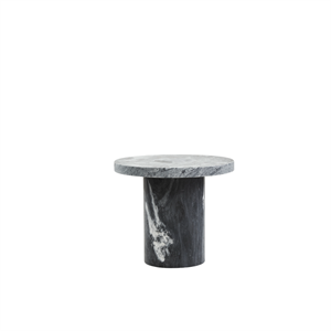 Mesa Auxiliar/de Centro Frama Sintra Pequeño de Mármol Negro