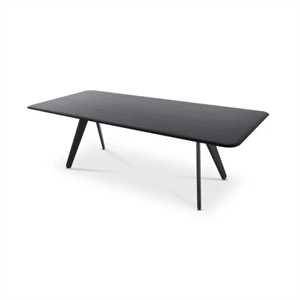 Mesa de Comedor Tom Dixon Slab Ø240 Negro