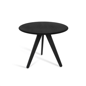 Tom Dixon Mesa de Comedor Slab Redonda Ø90 Negro