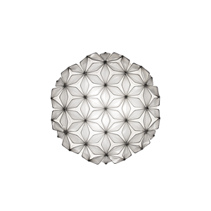 SLAMP C'Est La Vie Lámpara de Pared/ Lámpara de Techo Grande Negro