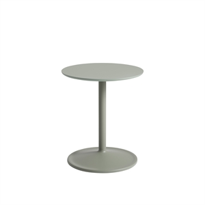 Mesa de Centro Muuto Soft Verde Polvoriento Ø41 H48