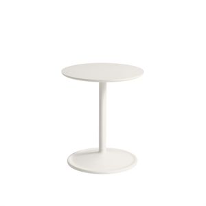 Mesa de Centro Muuto Soft Blanco Roto Ø41 H48