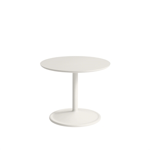 Mesa de Centro Muuto Soft Blanco Roto Ø48 H40