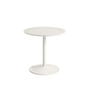 Mesa de Centro Muuto Soft Blanco Roto Ø48 H48