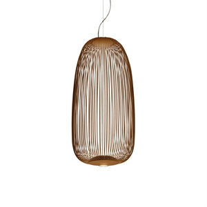 Foscarini Spokes 1 Lámpara Colgante con LED Cobre
