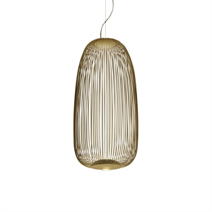 Foscarini Spokes 1 Lámpara colgante con LED Oro