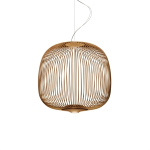 Foscarini Spokes 2 Midi Lámpara Colgante con LED en Cobre